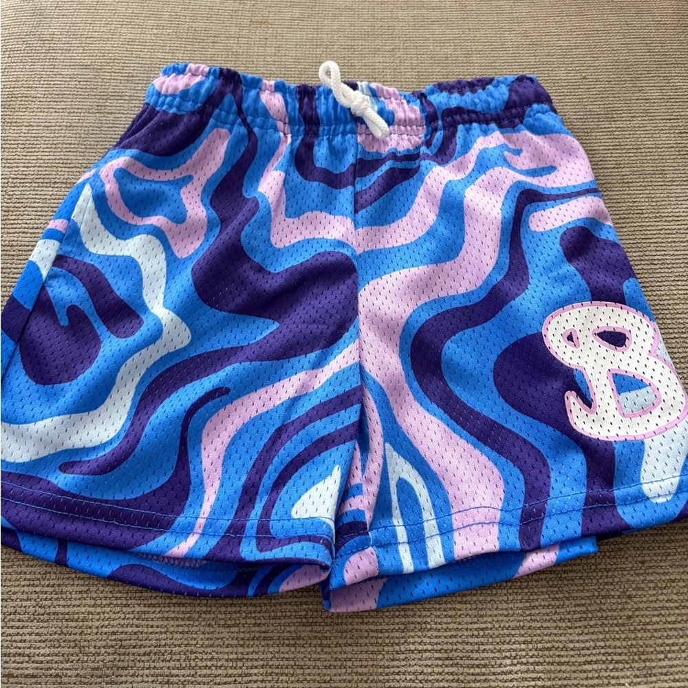Blue and Pink Kids Shorts